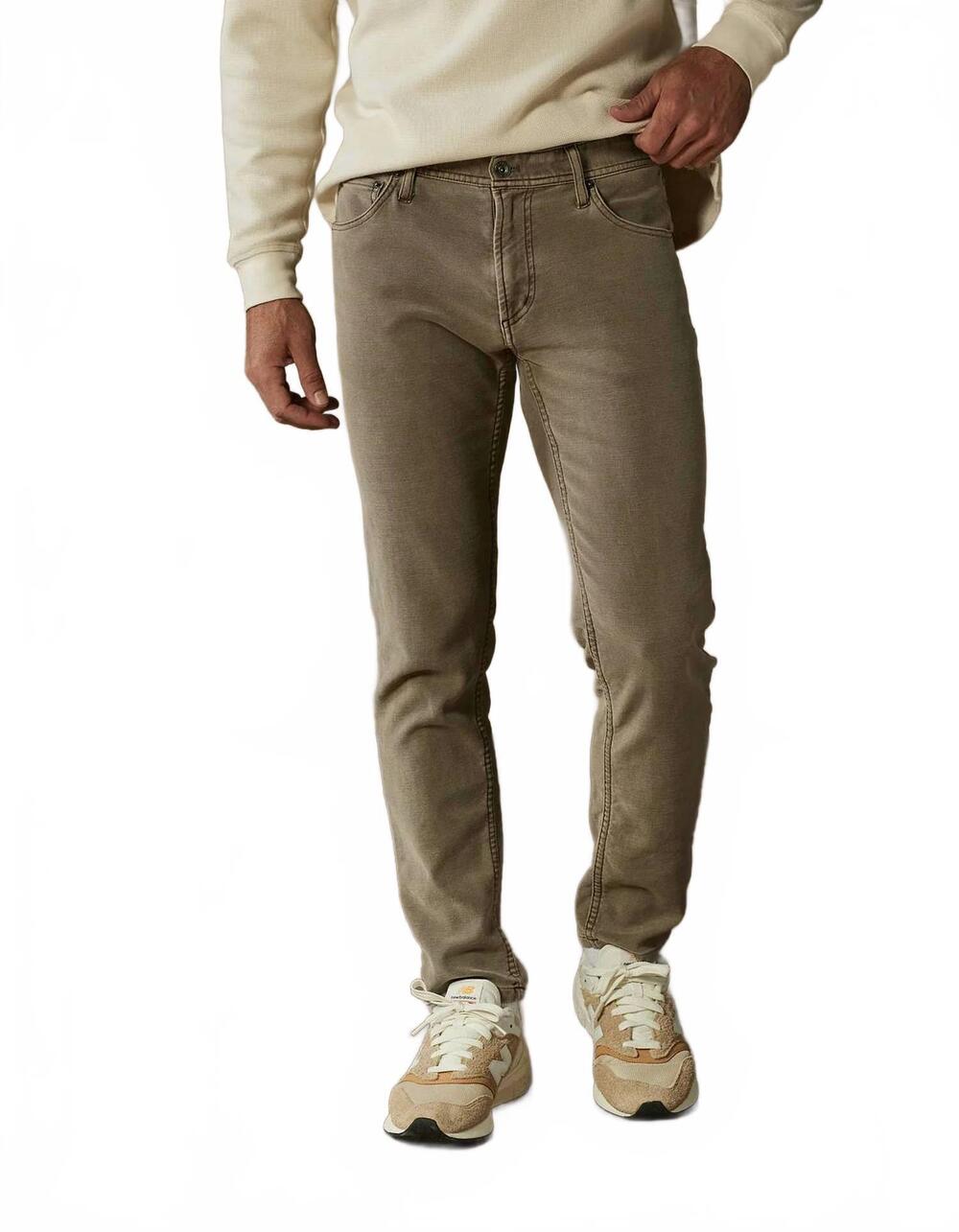 NEW THE NORMAL BRAND men's comfort terry pant in taupe
